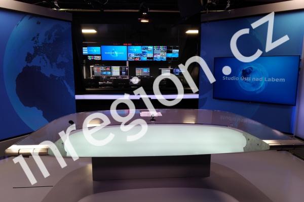 Ústecké studio České televize, reprofoto: ČT 24