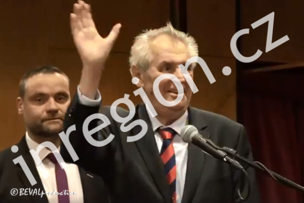 Prezident České republiky Miloš Zeman 