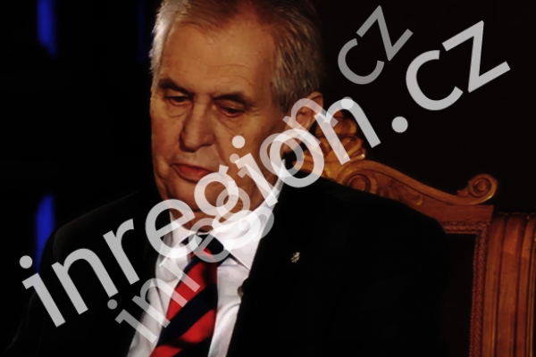 Prezident Miloš Zeman, foto: inregion.cz, Šárka Konečná