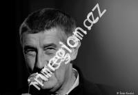 Premiér Andrej Babiš, foto: inregion.cz, Šárka Konečná