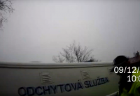 Odchyt labutí brněnskými strážníky