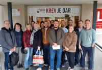 Zaměstnanci Olomouckého kraje darovali krev
