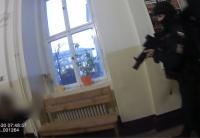 Zásah policistů v Ječné ulici