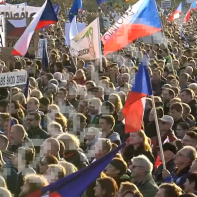 Demonstrace v Praze na Letné, 16.11.2019